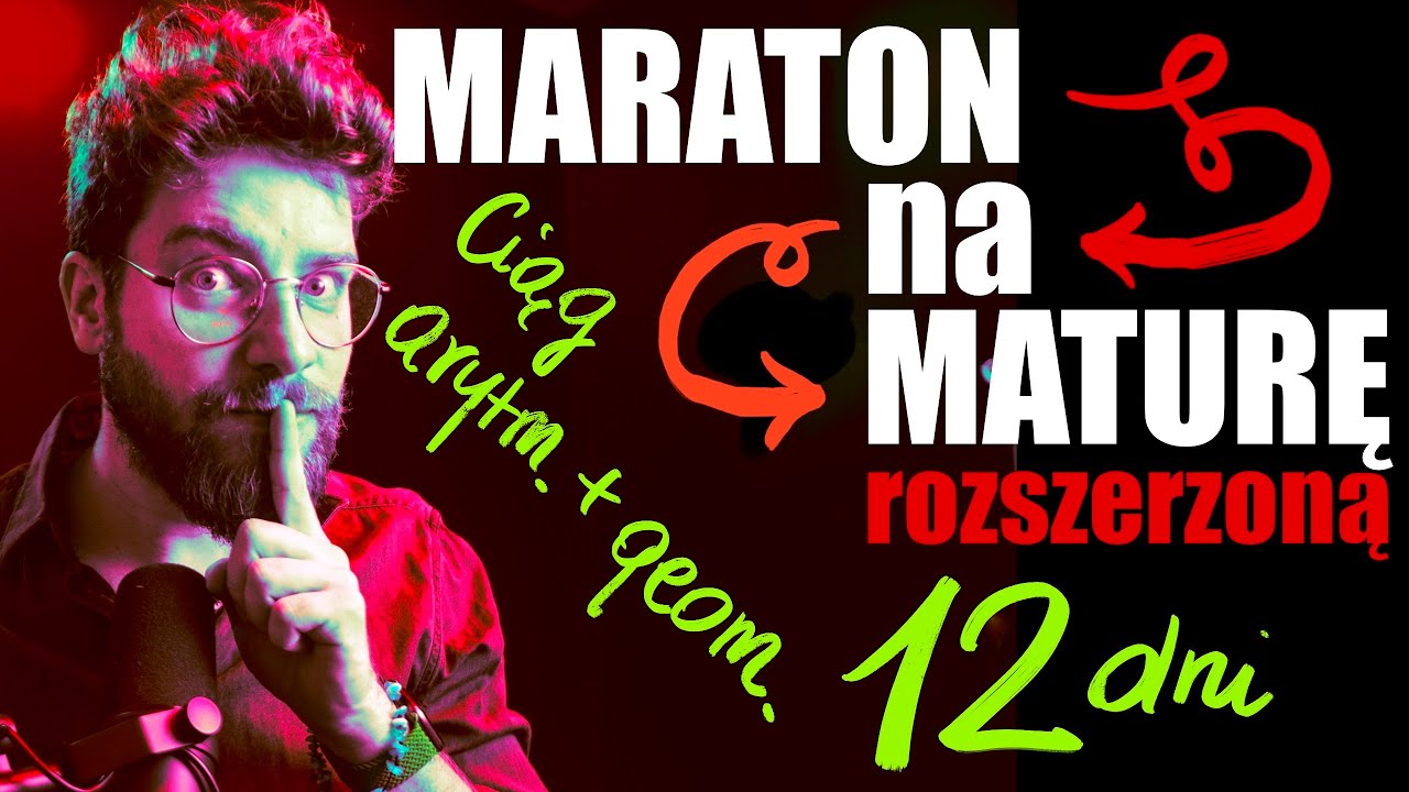 Ciąg arytmetyczny+geometryczny🔥12 dni ROZSZERZENIE 2024❗️MARATON na MATURĘ 2024