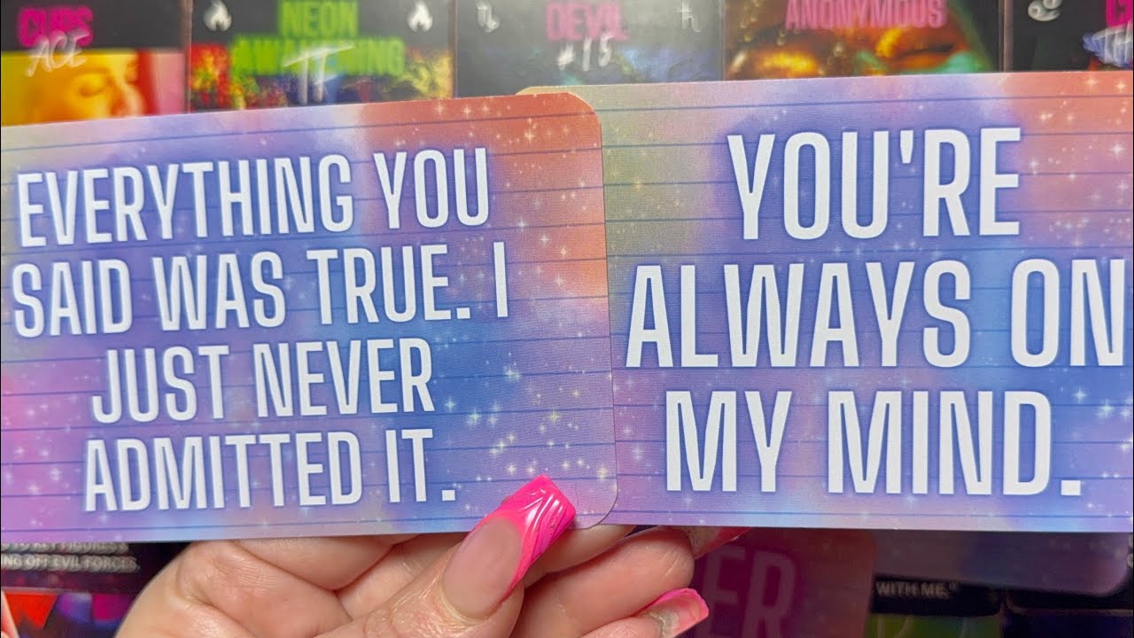 EVERYTHING YOU SAID WAS TRUE… AND NOW THEY CAN’T STOP THINKING ABOUT YOU 💭💖