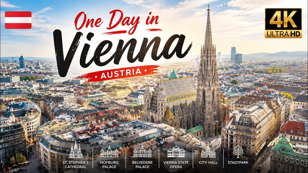 Vienna Travel Guide 🇦🇹 | One Day in Wien &ndash; 4K Cinematic City Tour