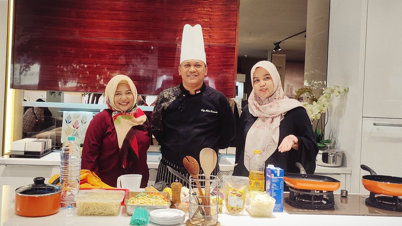 LIVE STREAMING COOKING CLASS RINNAI DAN LANGGENG HOME CENTER
