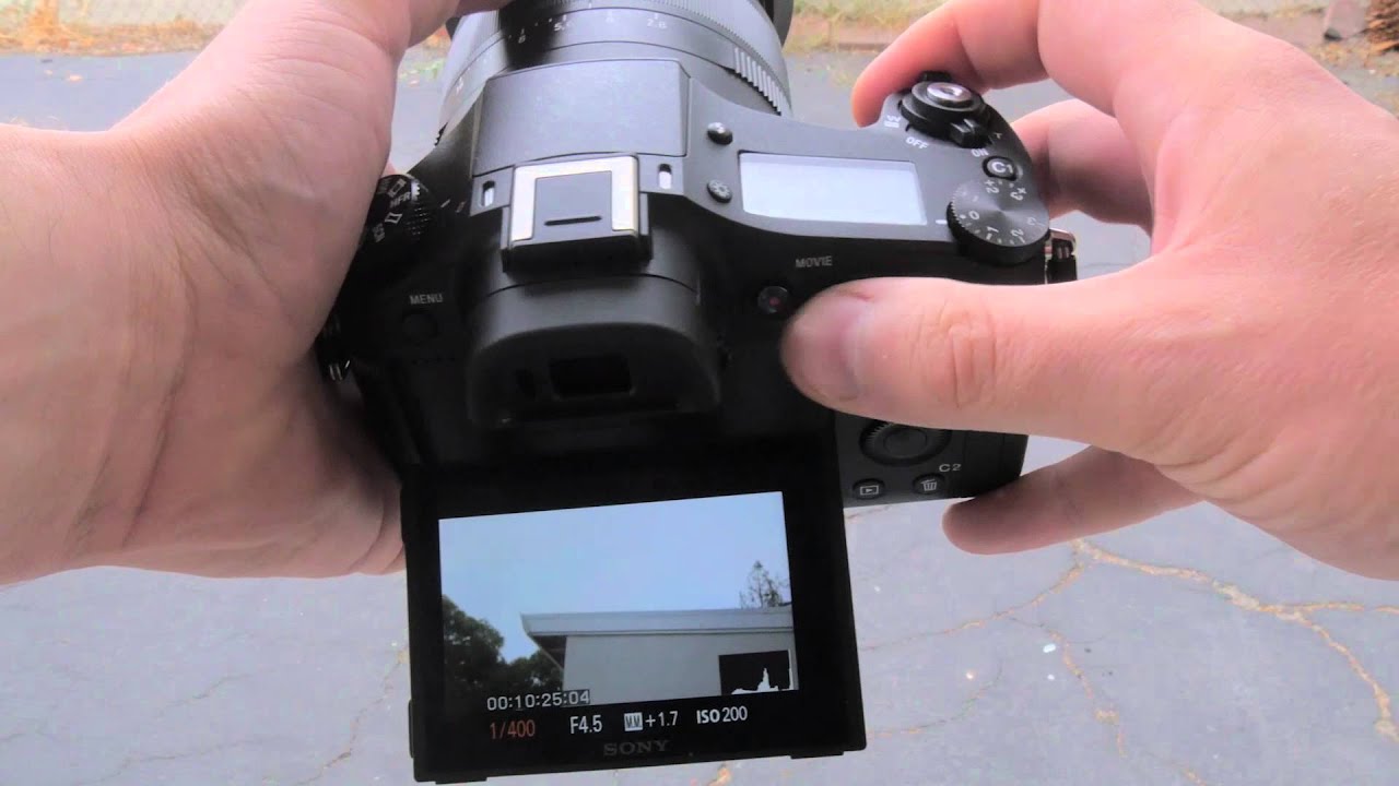 SONY RX10 II HFR Mode