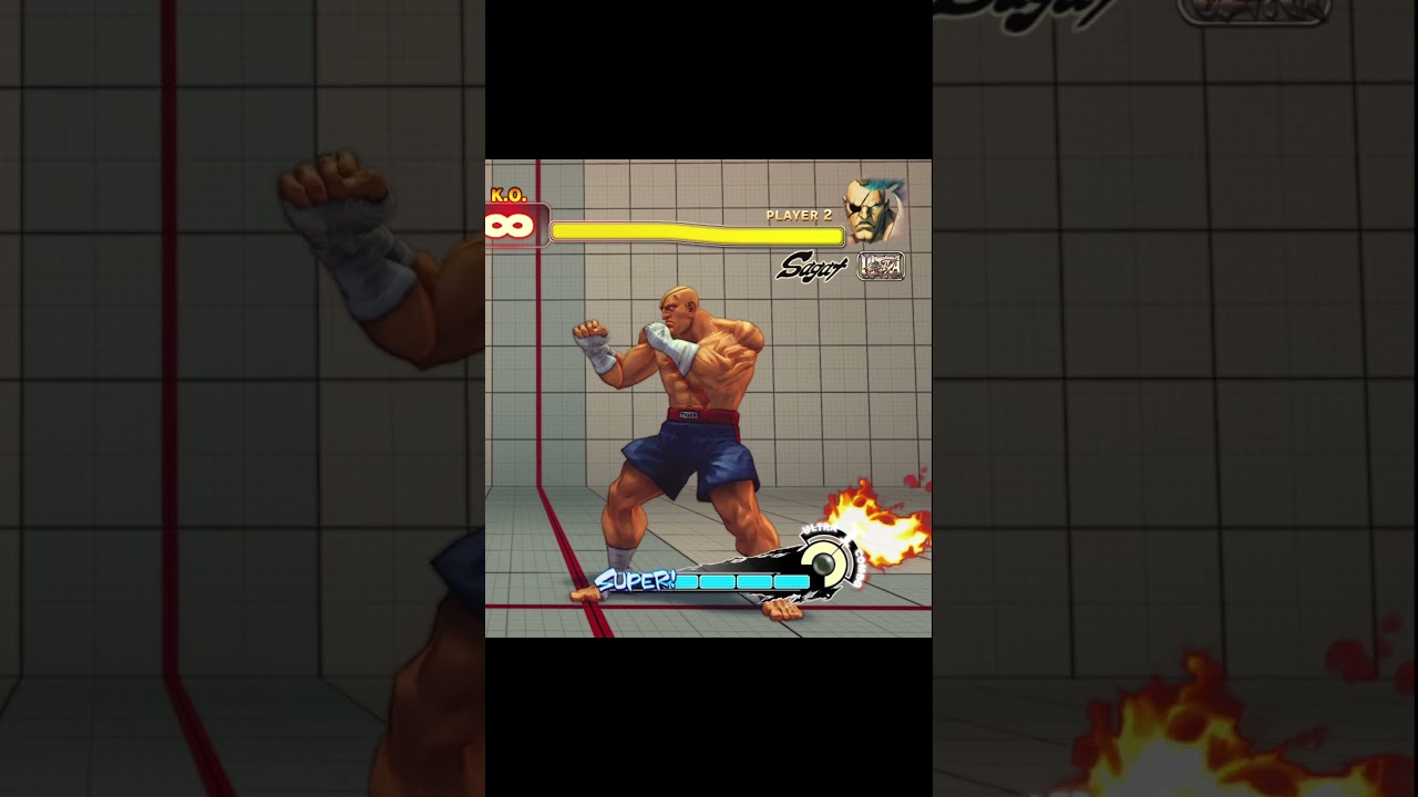 Street Fighter IV Sagat has a Hilarious Hip Wiggle Techn #streetfighter #sf6_sagat