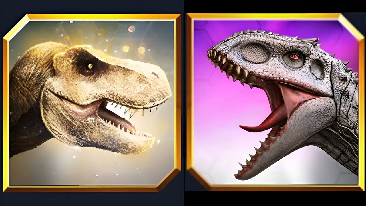 WELCOME TO JURASSIC WORLD!! REXY VS INDOMINUS REX EPIC PVP BATTLES!! Jurassic World The Game