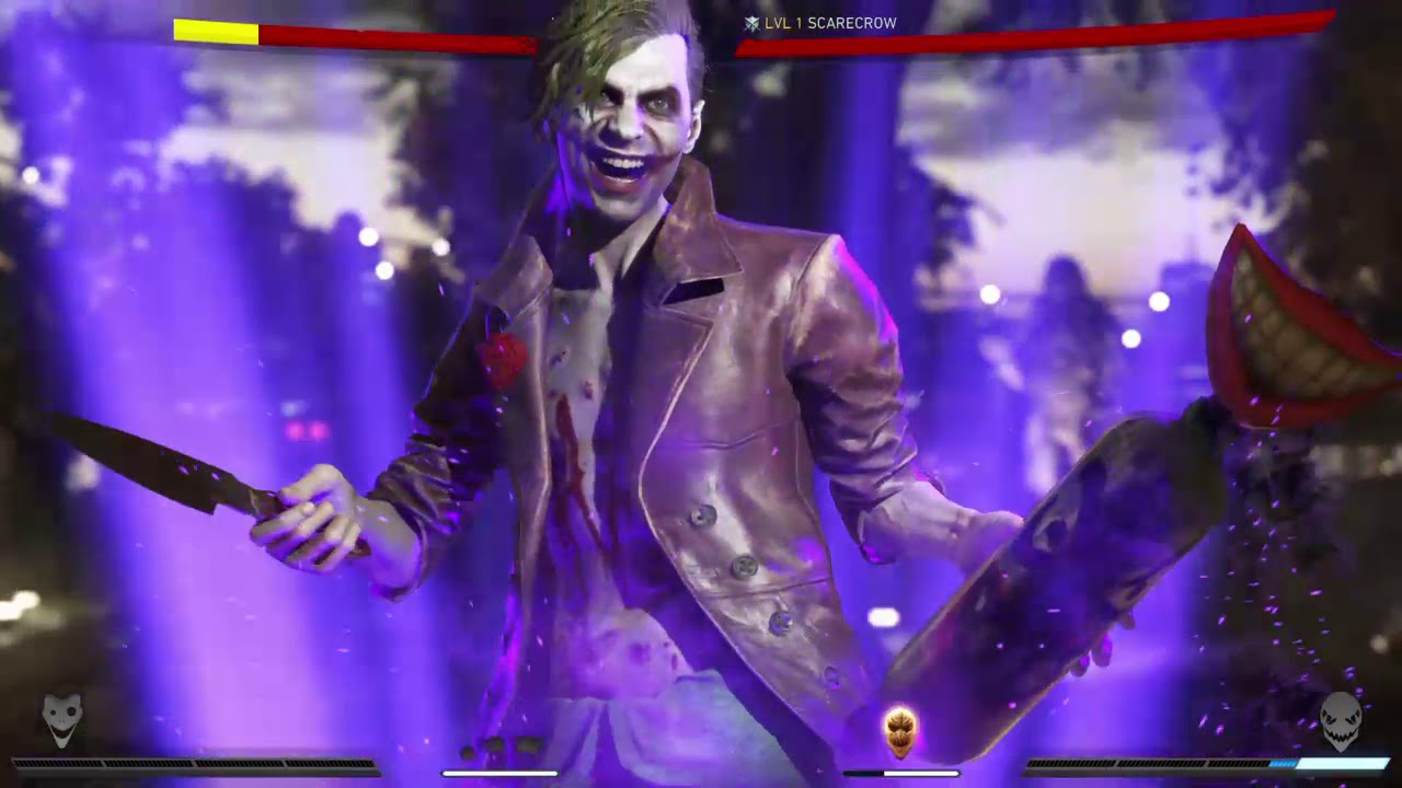 Injustice 2 Joker vs Scarecrow