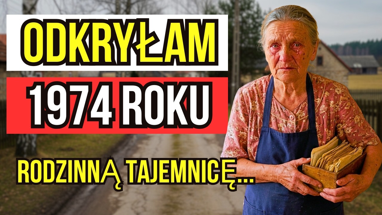 TO BYŁ ROK 1974, KIEDY ODKRYŁAM SEKRET MOJEJ RODZINY... PRAWDZIWA HISTORIA TEJ BABCI