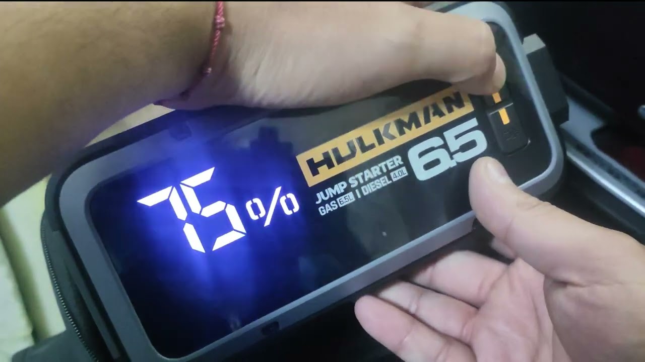 Prueba de arrancador Hulkman 6.5