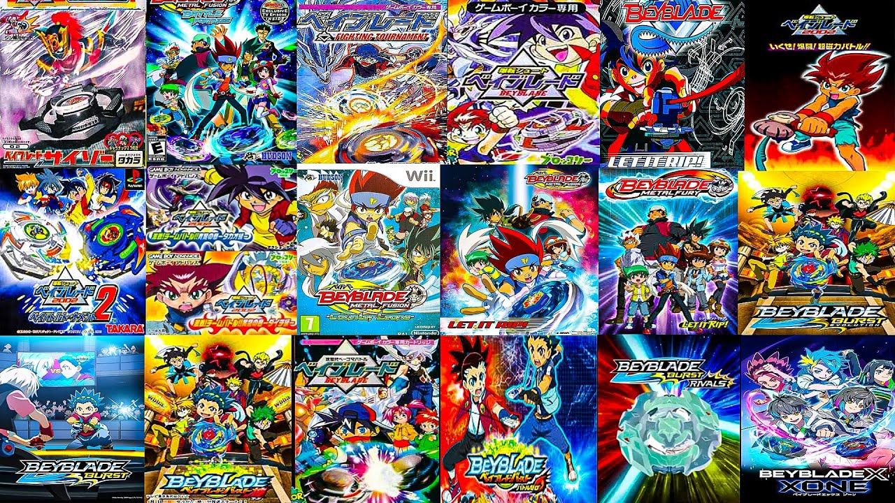 The Evolution of BEYBLADE Games (1999-2024)