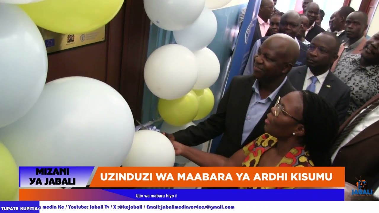 Kaunti ya Kisumu yanufaika na maabara ya kidigitali ya kuimarisha mfumo wa ardhi