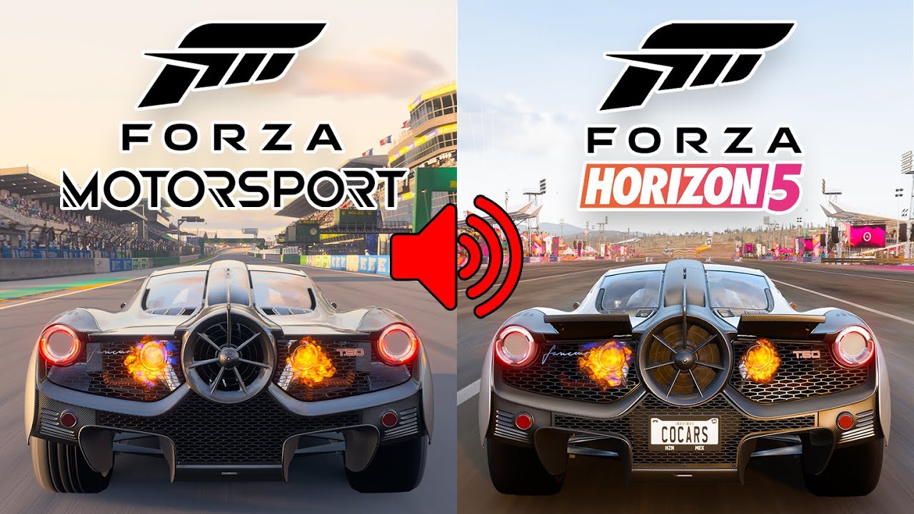 I Compared 25 Engine Sounds! | Forza Horizon 5 VS Forza Motorsport