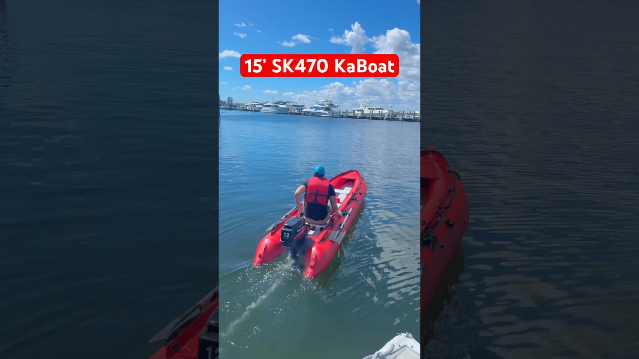 Saturn SK470 KaBoat 15&rsquo; long inflatable