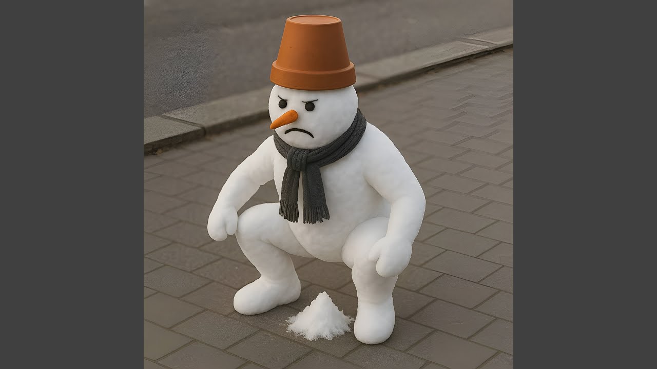 Горшочек со снегом