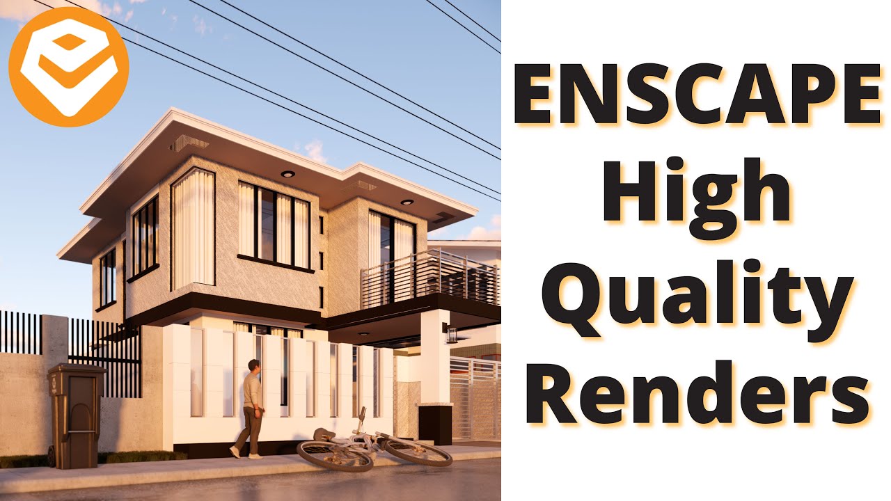 How To Make High Quality Renders In Enscape: Exterior Guide