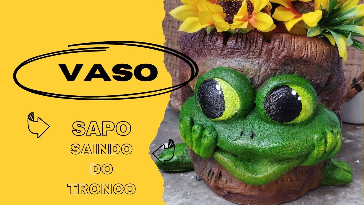✅ COMO FAZER VASO PARA SUCULENTA E CACTO DE CIMENTO