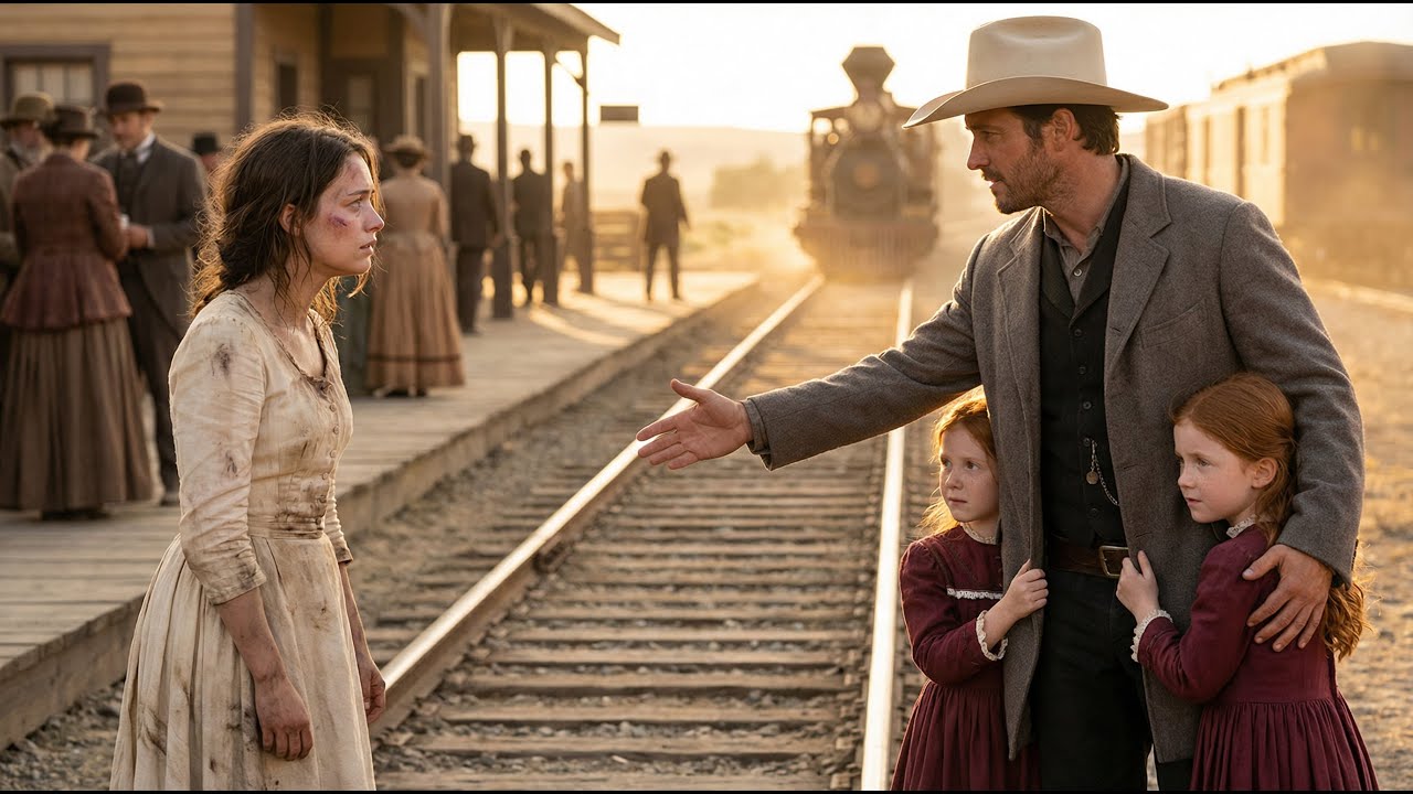 She Was Rejected at the Station—Then a Scarred Cowboy Whispered, 