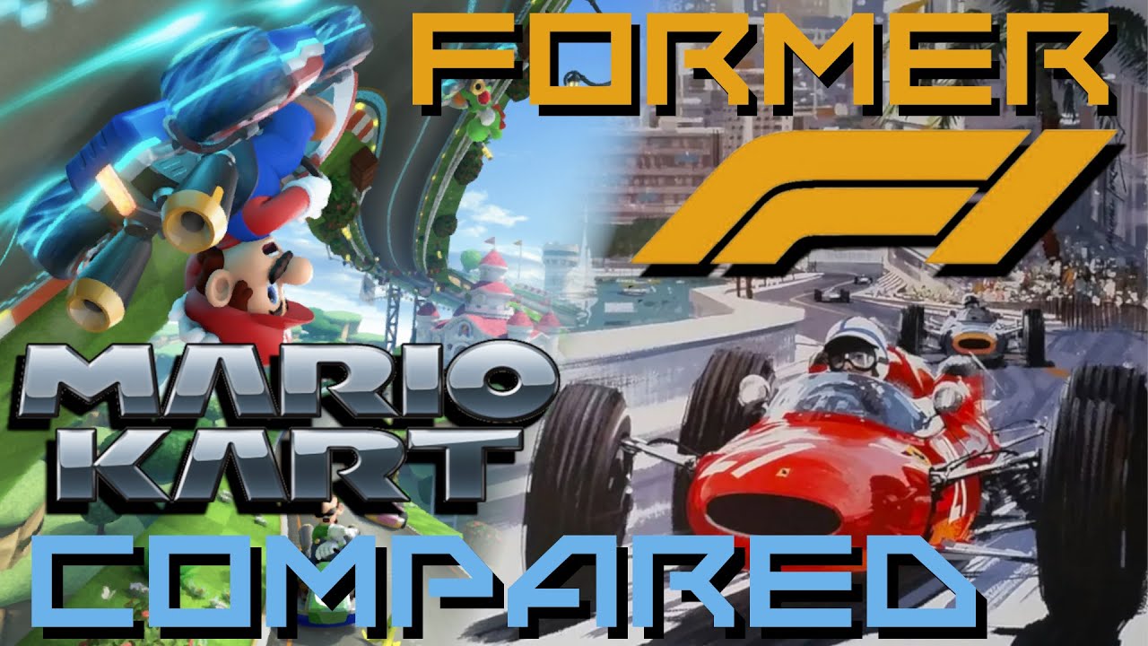 Former Formula 1 Circuits Compared to Mario Kart Tracks!