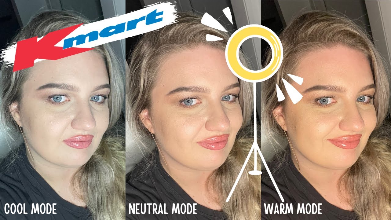 Kmart Australia | Ring Light Review | Video/Selfie Demo on Canon G7X & iPhone 12 Pro