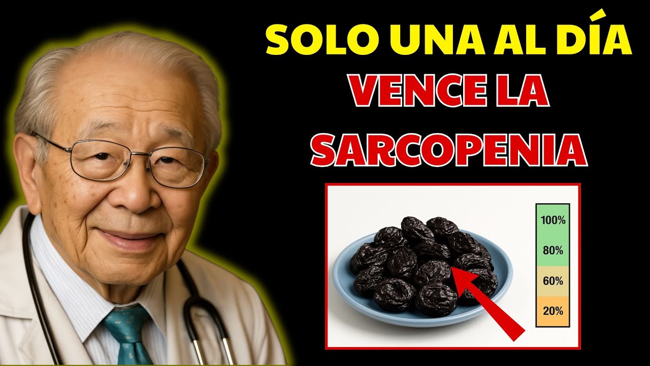 ¡MILAGRO! UNA SOLA FRUTA VENCE LA SARCOPENIA Y CONSTRUYE MUSCULO