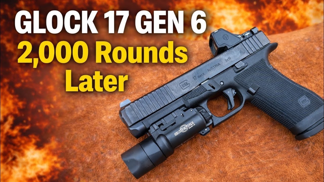 Glock 17 Gen 6 — 2000 выстрелов спустя (Вот правда)