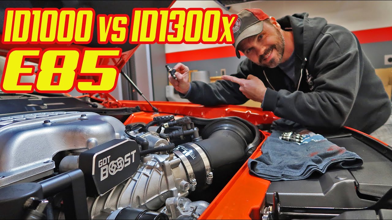 Форсунки ID1000 против ID1300x Hellcat E85 Speedy's Garage