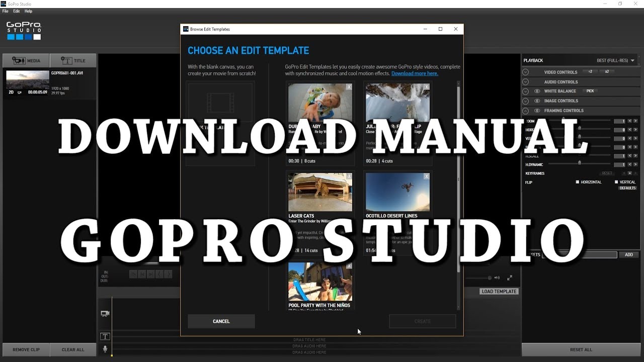How to Download GoPro Studio Manual | Full Beginners Guide