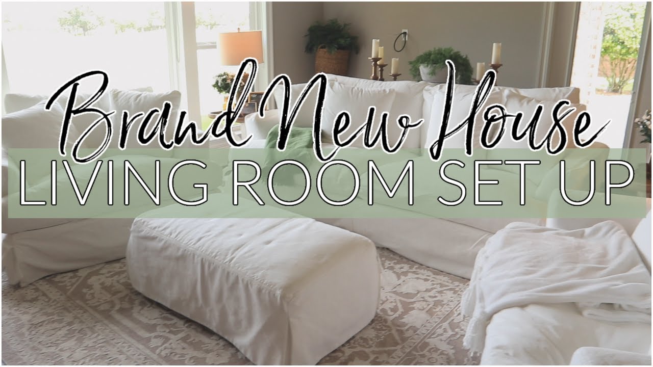 *BRAND NEW HOUSE* LIVING ROOM SET UP | NEW COUCH | FRENCH COUNTRY X VICTORIAN