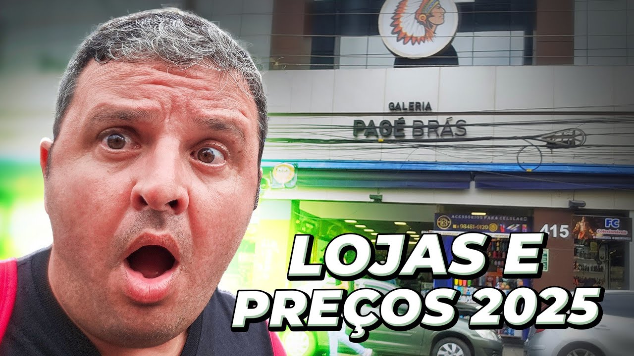 Tour na lojas Galeria pagé Bras 2025: Iluminação, volta as aulas, canecas, eletrônicos com Preços