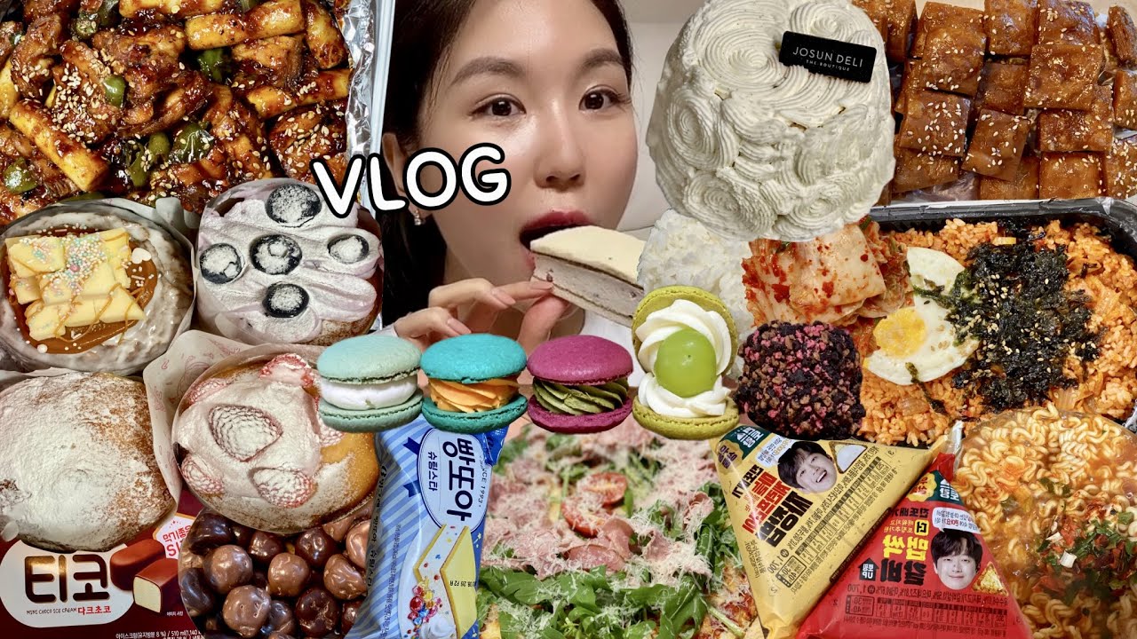 Подзаголовок) Один прием пищи в деньㅣMukbang VLOGㅣПерееданиеㅣ23: 1 прерывистое голодание ДИЕТА