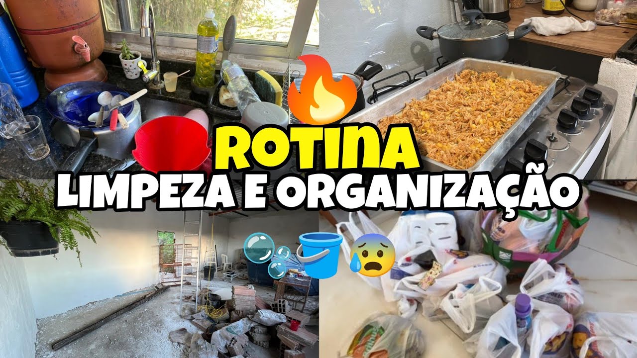CANSEI... 3 DIAS SEM LIMPAR A CASA | LIMPEZA E ORGANIZAÇÃO 🫧🪣 FUI NO SUPERMERCADO 🛒