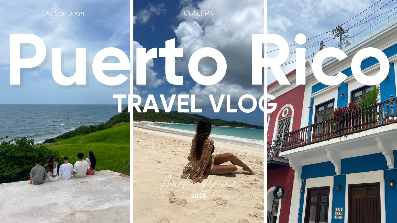 Puerto Rico Travel Vlog w Friends- 2025