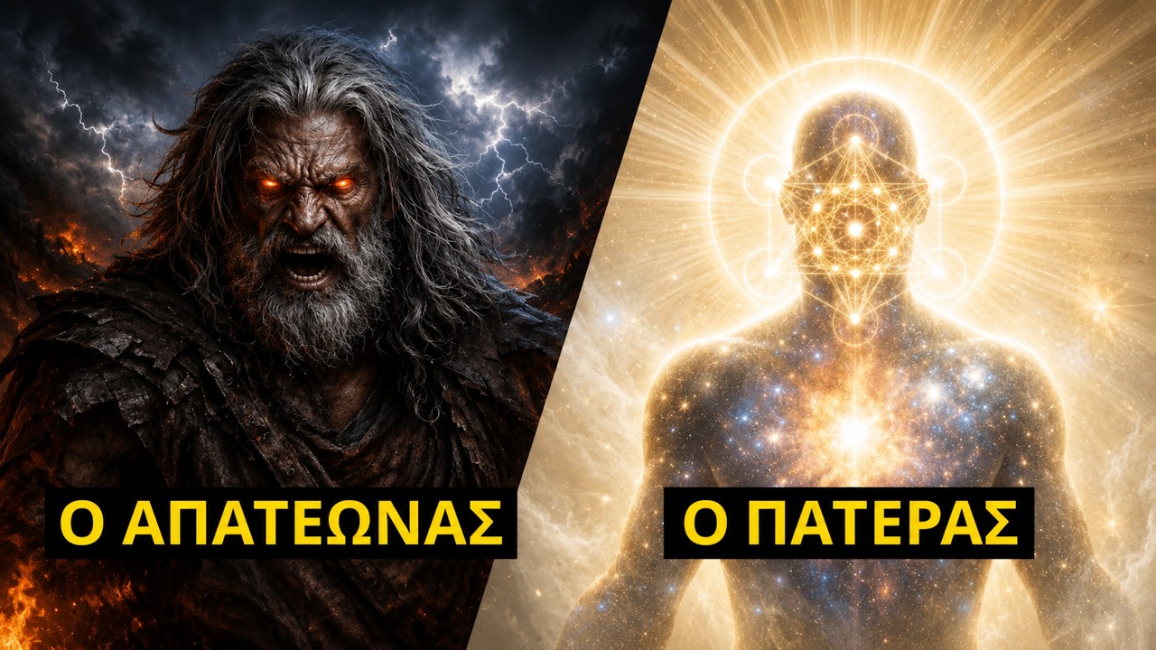 Ο πραγματικός πόλεμος του Ιησού: Η Μονάδα εναντίον του Δημιουργού της Παλαιάς Διαθήκης