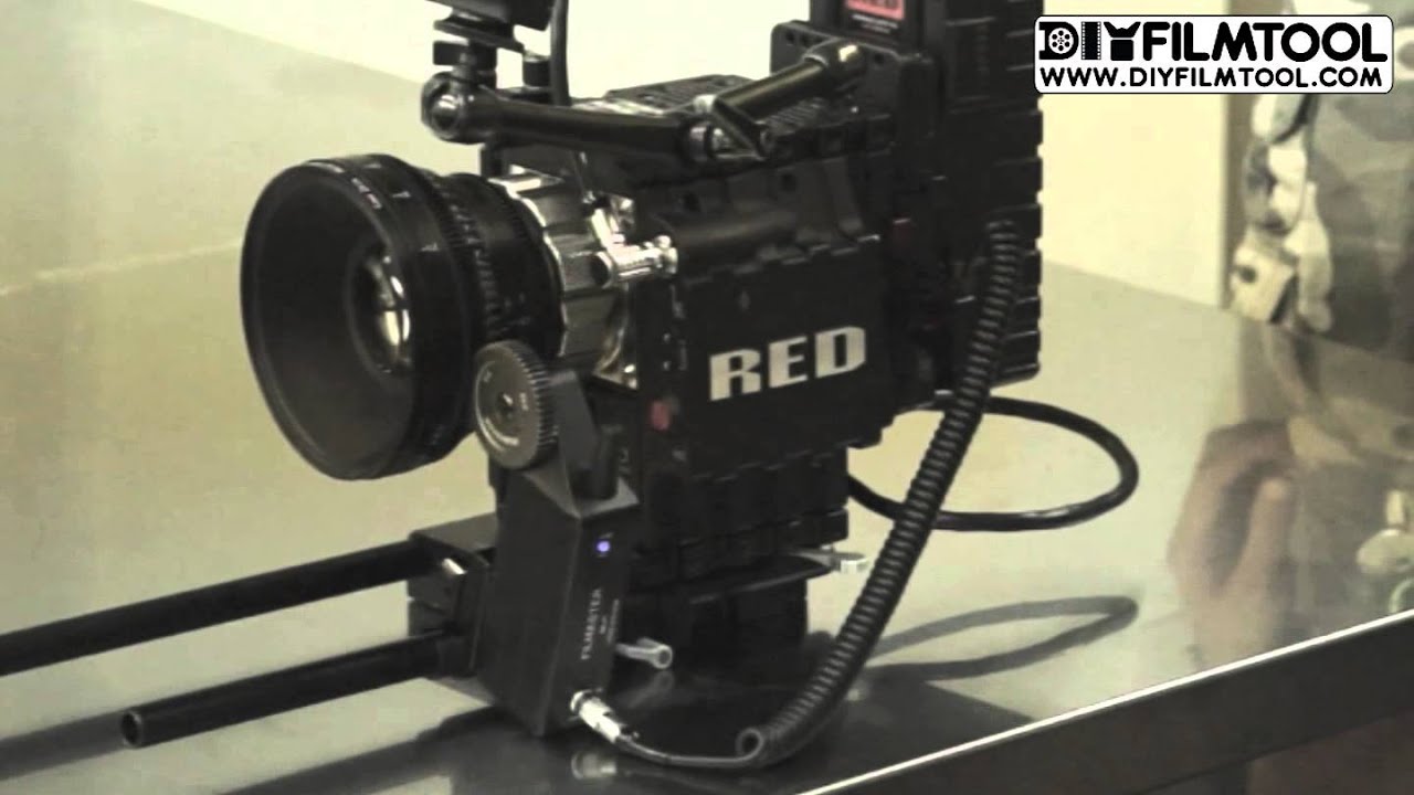 Cinegears Single Axis Follow Focus Test with Zeiss Prime and Red Epic