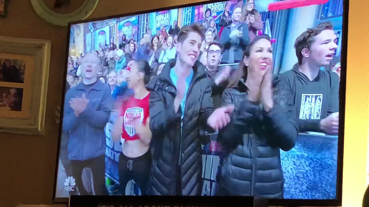 Nastia Liukin on America Ninja Warrior (Red Nose Day)
