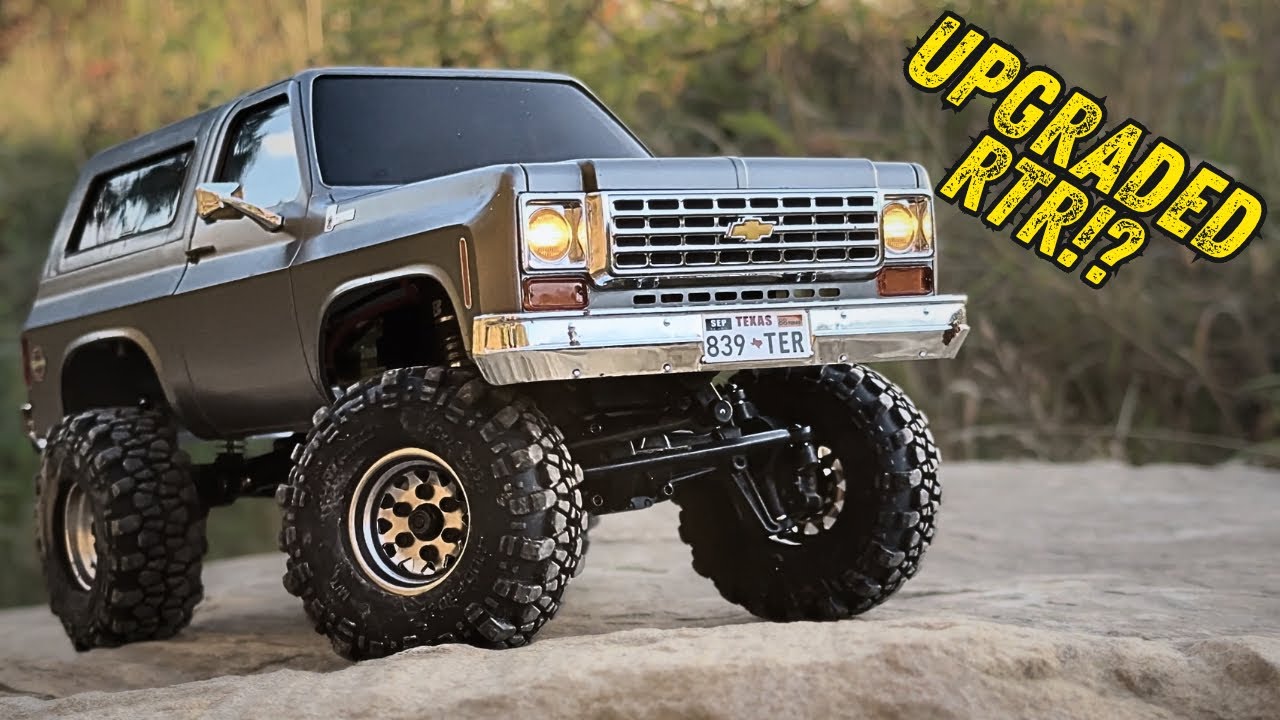 The Best Scale RTR Mini Crawler? | Review And Run FairRC FCX24 K5 Blazer Silver Mod