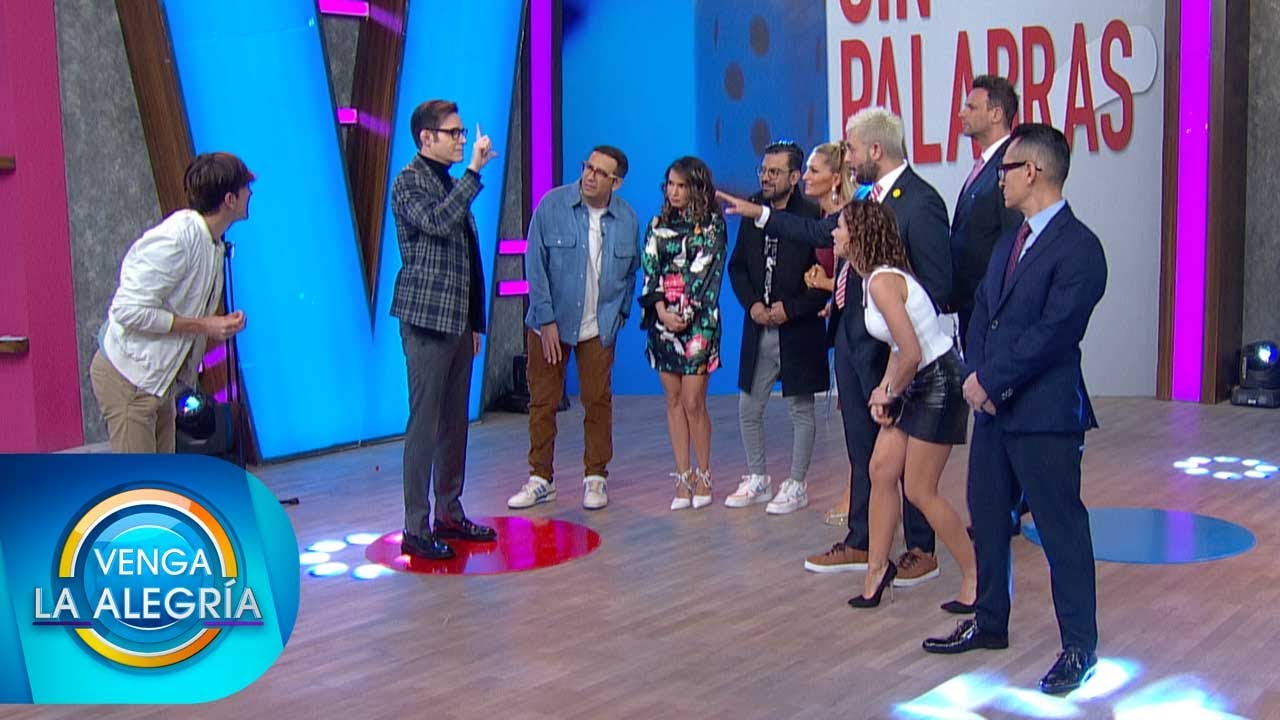 ¡Los equipos no dieron ninguna oportunidad durante este juego del Sin Palabras! | Venga La Alegría