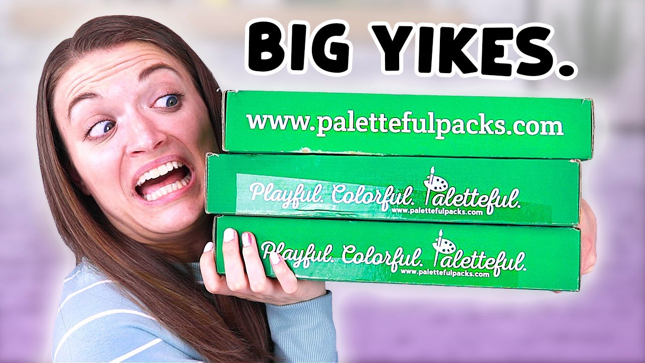 Opening ALL my Mystery Art Boxes...