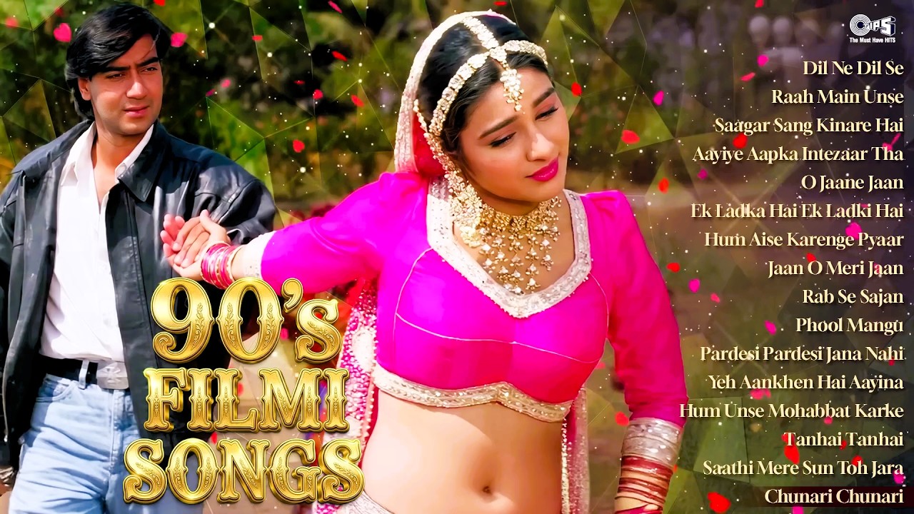 90&rsquo;s Evergreen Bollywood Hits | पुराने सदाबहार गाने | Best 90s Hindi Romantic Songs Jukebox