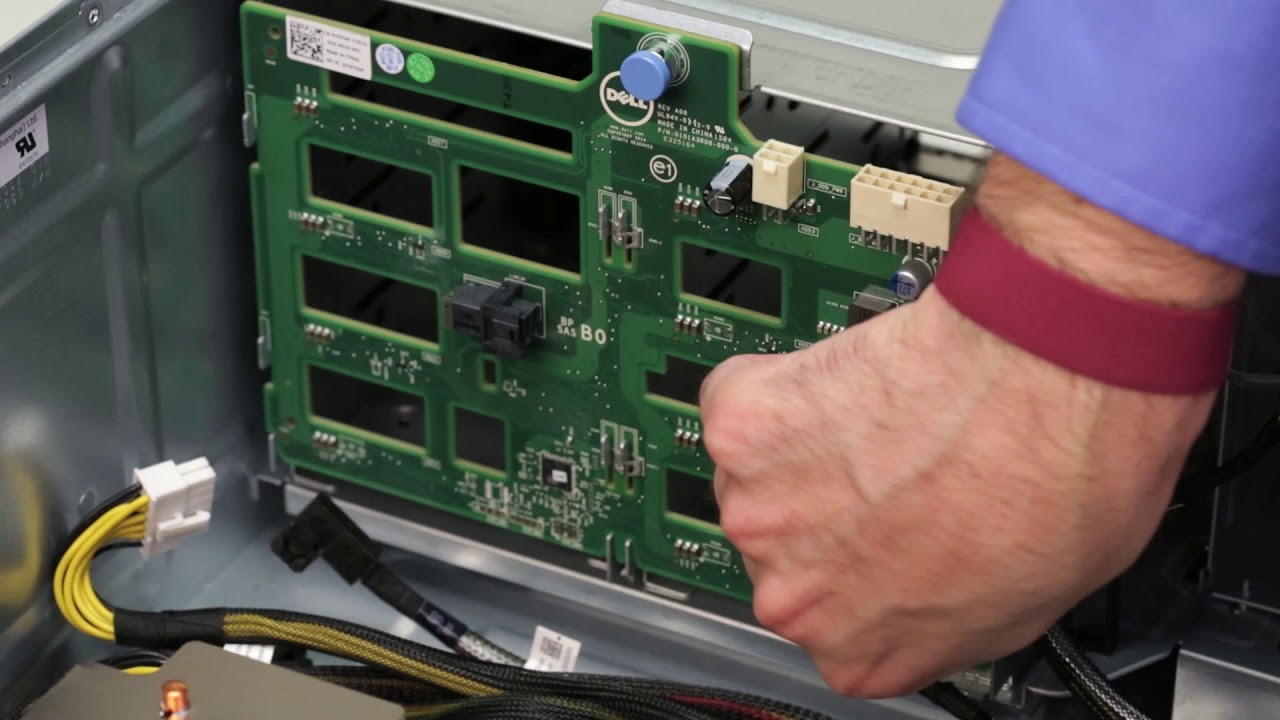 Removing & Installing the Backplane on a BCDT08