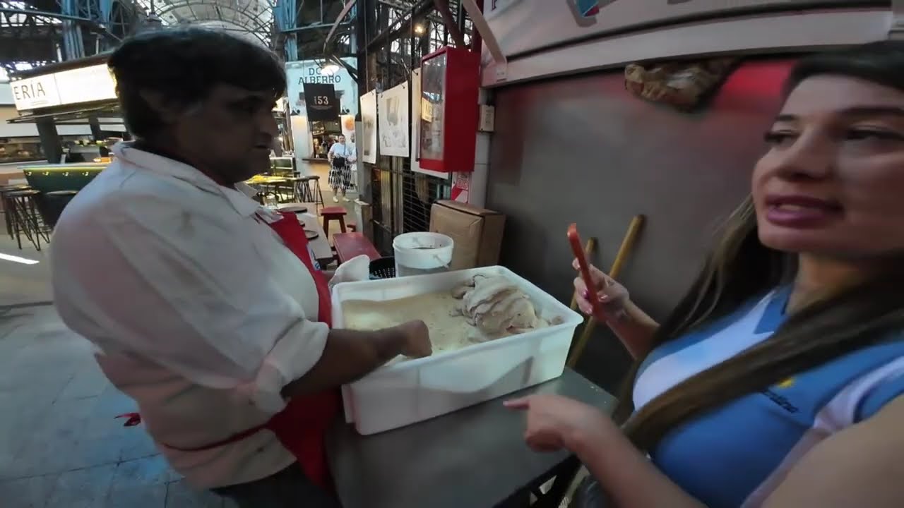 Rolê pelo mercado san Telmo 