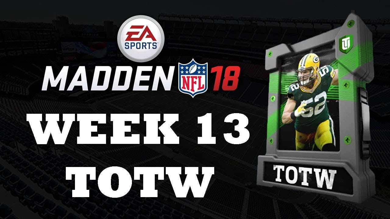 Week 13 TOTW Pack Opening | MUT 18 Pack Opening