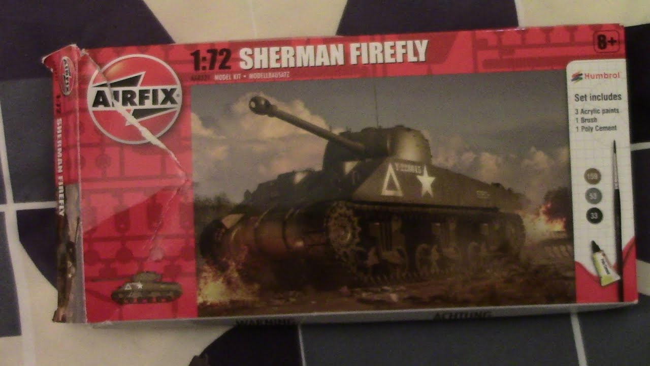 Airfix build Sherman Firefly Part 2