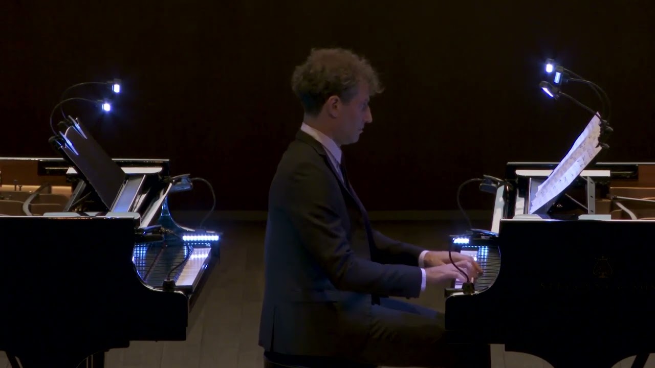 John Cage Sonata V (prepared piano) / Scarlatti Sonata in D Major, K. 492 - David Greilsammer
