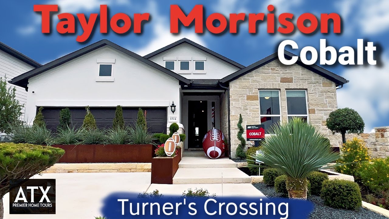 Tour Taylor Morrison Cobalt Plan | 3 Bed | 2 Bath | 1932 SF | Turners Crossing | Austin