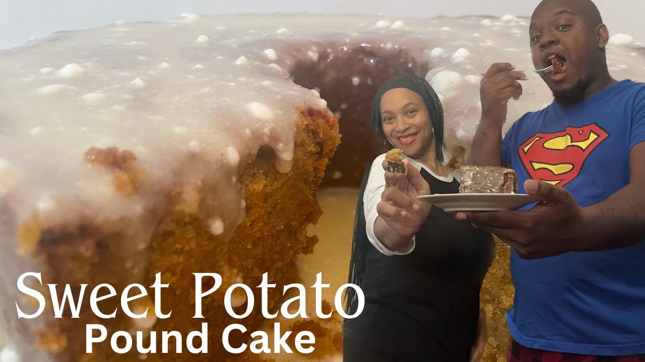 Sweet Potato Pound Cake #sweetpotatocake