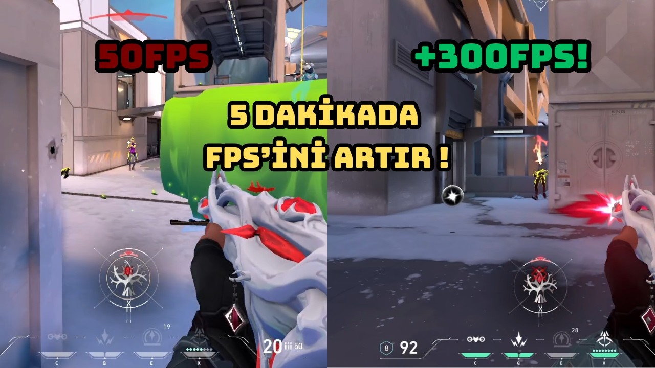 Valorant FPS Arttırma Rehberi 2026 + PC Ayarları (Bonus Ayar ile Birlikte)