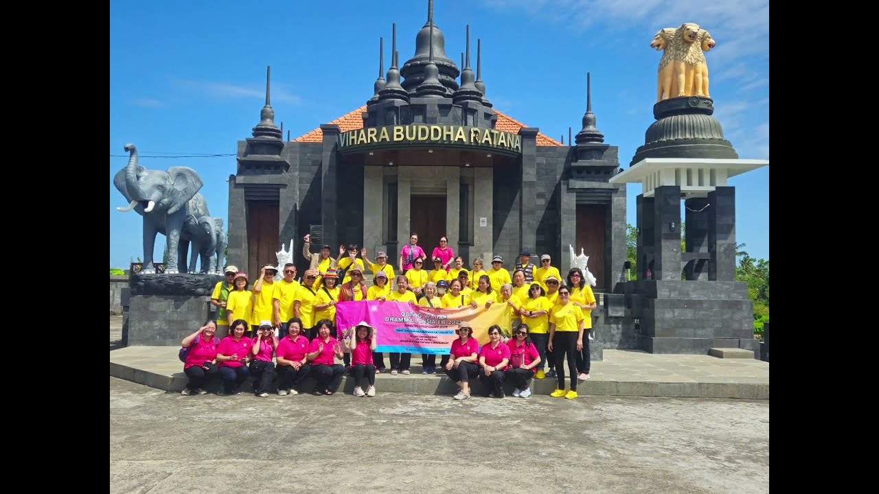 Outing Lansia edisi Vihara Buddha Ratana Karangasem Bali 2025