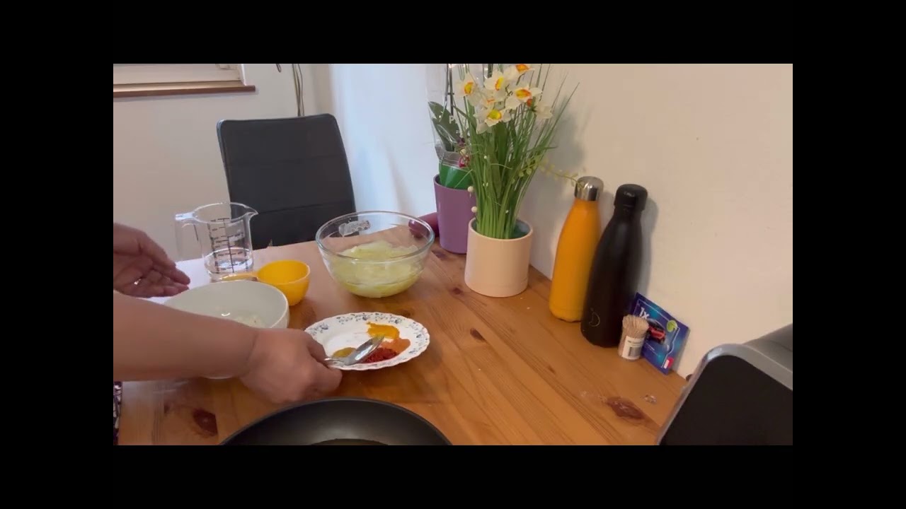 پکوره سیب زمینی تُرد و خوشمزه👩‍🍳