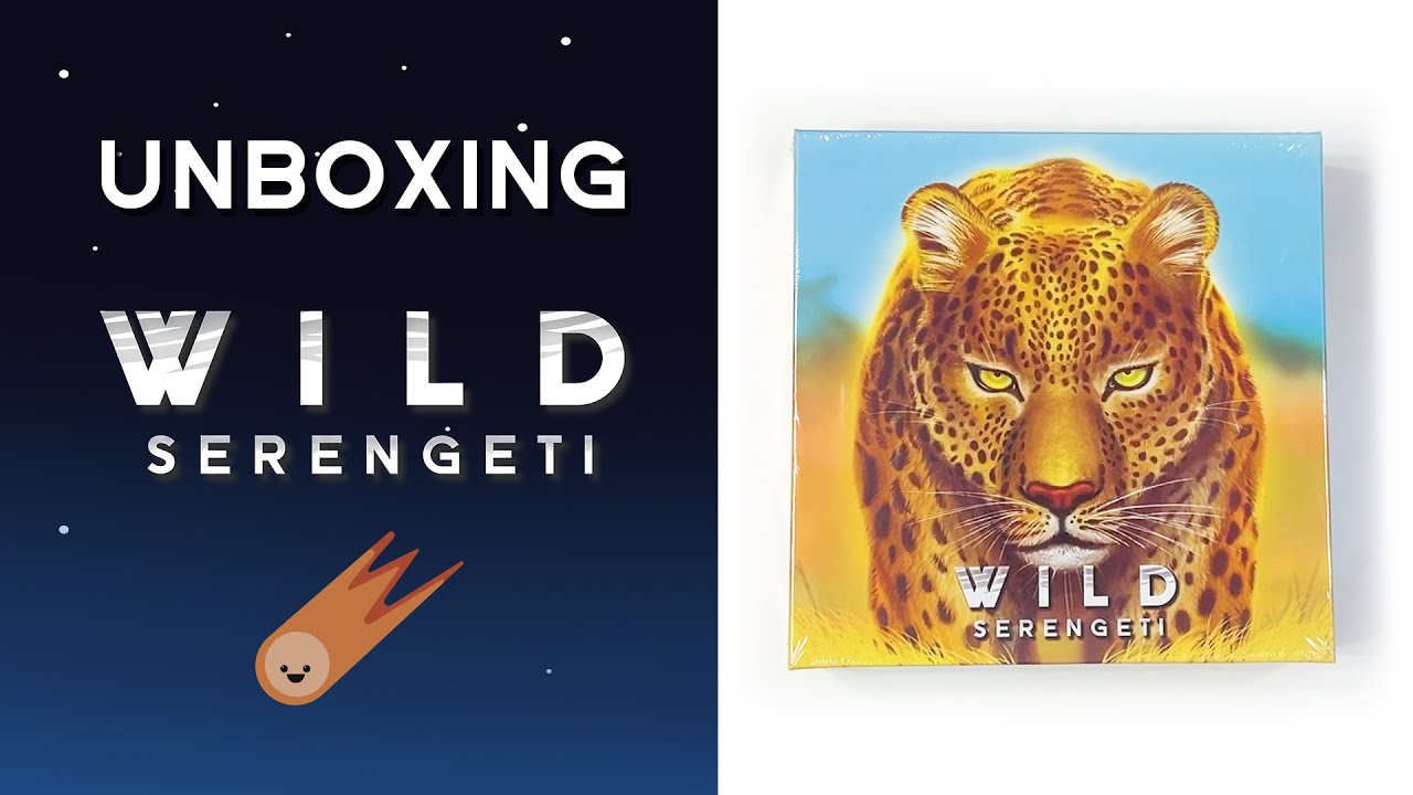 Wild: Serengeti Kickstarter Edition Unboxing video
