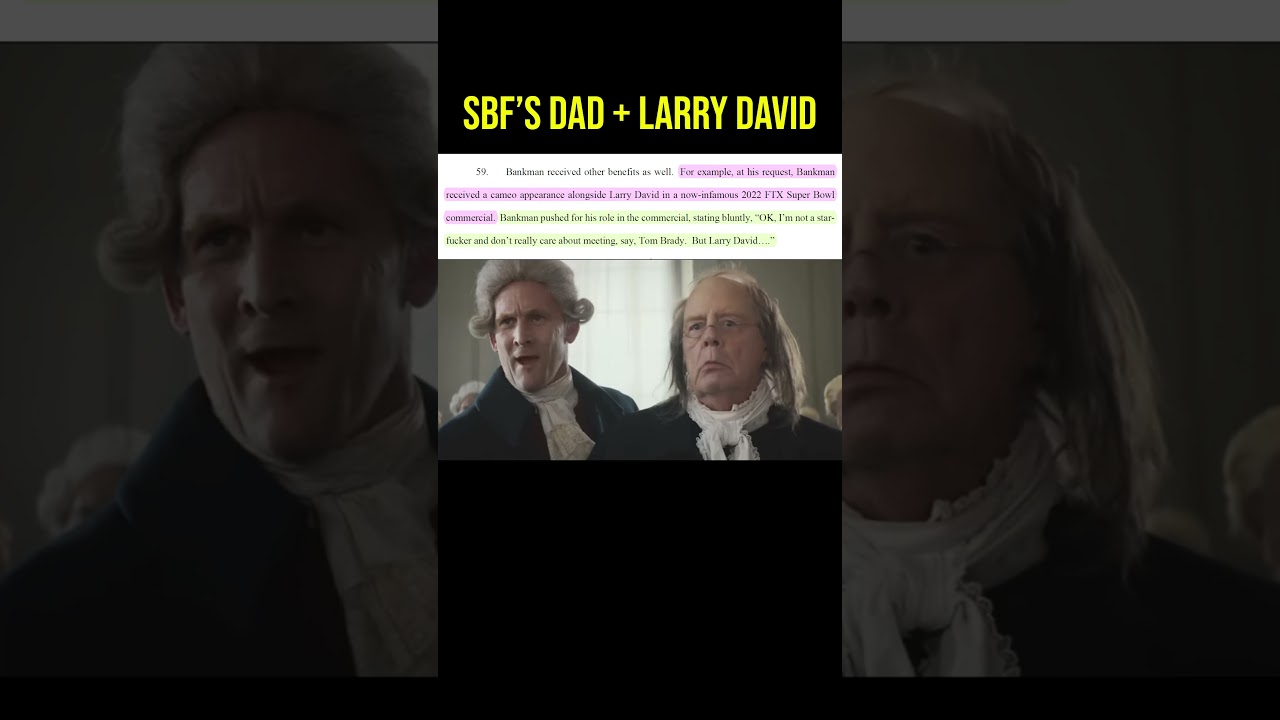 SBF's Parents: Joseph Bankman x Larry David