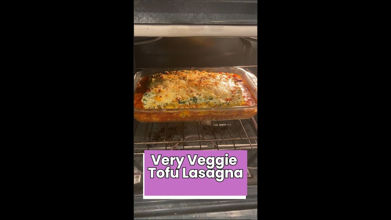 Very Veggie Tofu Lasagna Recipe 