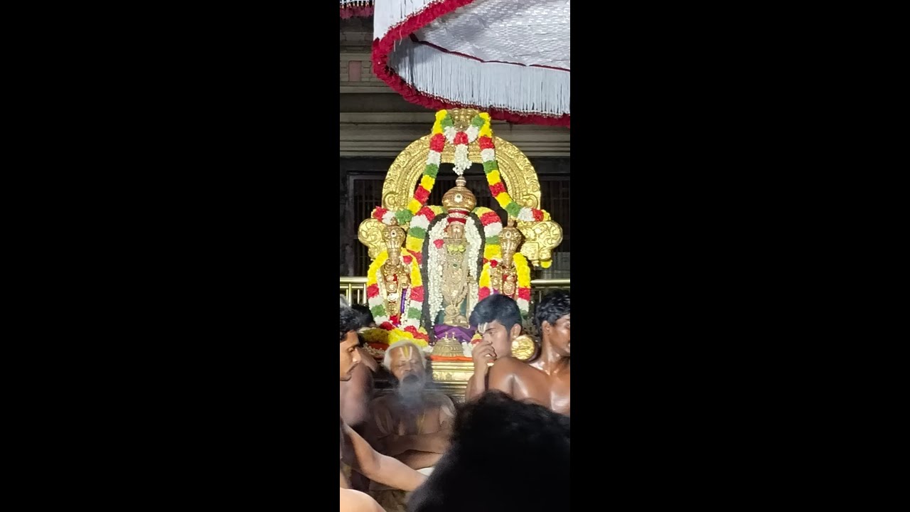 பக்தர்கள் வெள்ளத்தில் ஸ்ரீ வீரராகவர் திருவள்ளூர்.